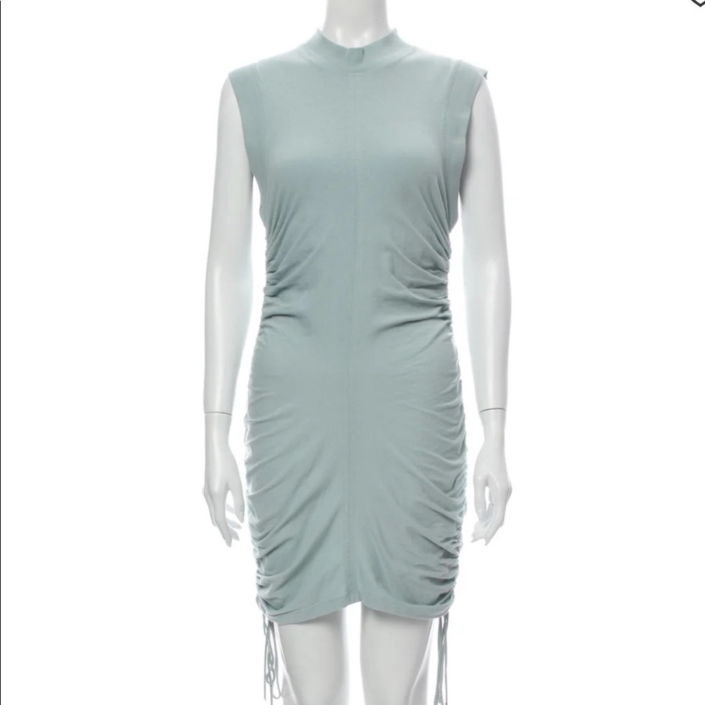 Alexander wang ruched jersey dress